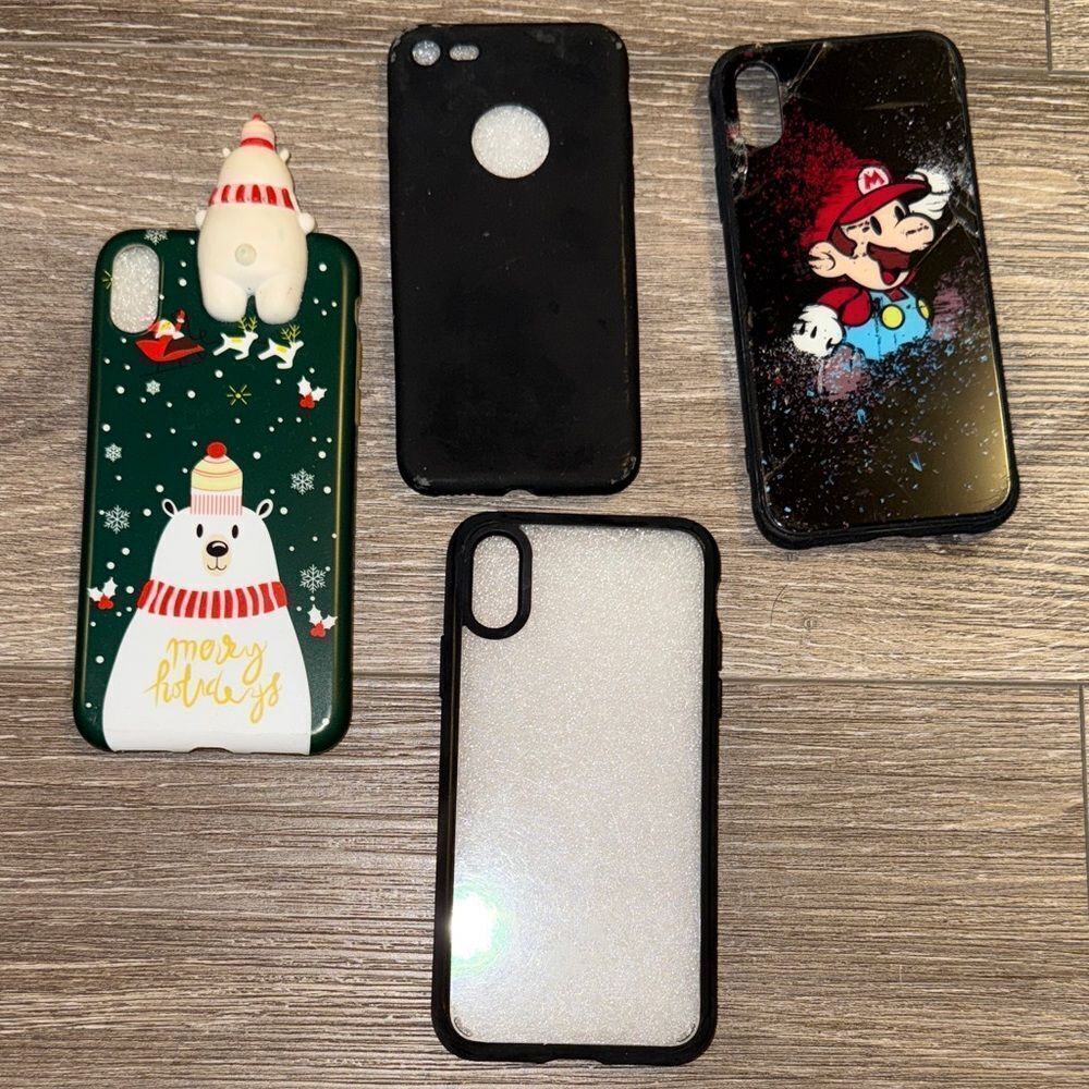 Black and White Phone Cases Set